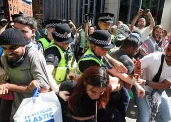 Dozens of 'Palestine Action' activists arrested in UK following ban