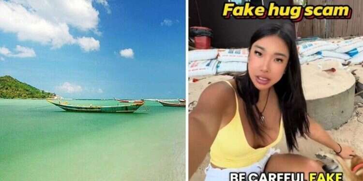 Why tourists in Thailand should refuse hugs from strangers