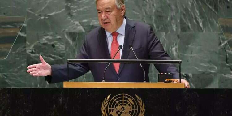 UN staff pass rare no confidence vote against Secretary-General Guterres