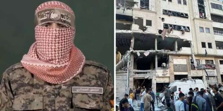 Abu Ubeida and the apartment that was struck on August 30, 2025 Palestinians confirm Hamas spokesperson Abu Ubaida eliminated