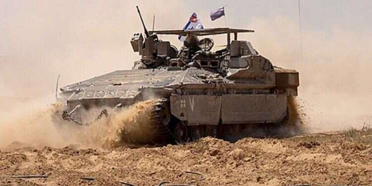 IDF troops in APCs battle 140°F due to glitch