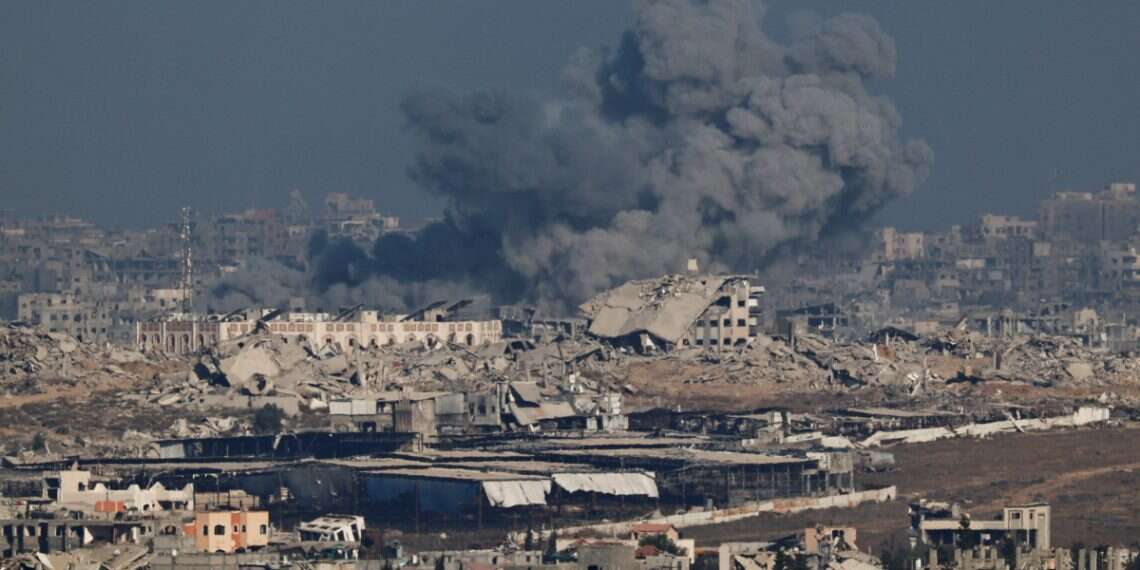 Smoke rises in Gaza after an explosion, as seen from the Israeli side of the border, July 7, 2025 What Israel can do to get the hostages out – without going into Gaza City