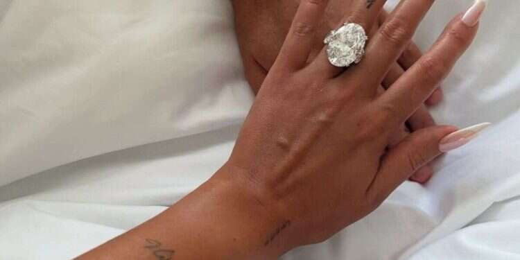 'Diamond brick': How much did Ronaldo's engagement ring cost?