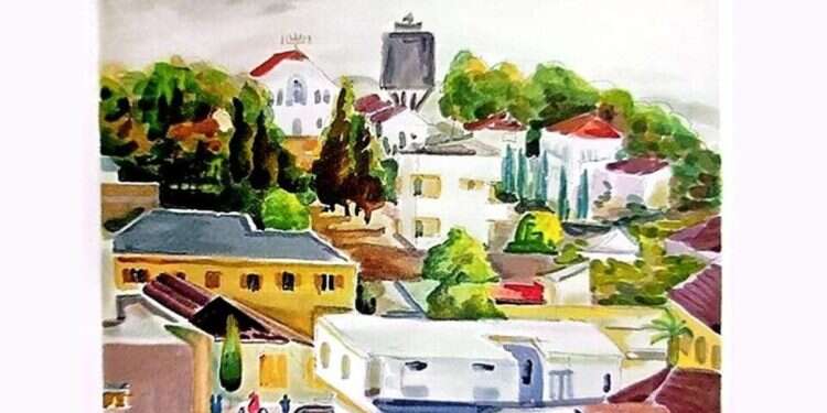 A painting by Sionah Tagger On patience and disagreement