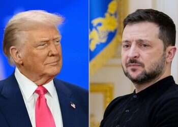 Trump shifts war responsibility to Ukraine ahead of Washington talks