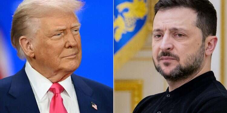 Trump shifts war responsibility to Ukraine ahead of Washington talks