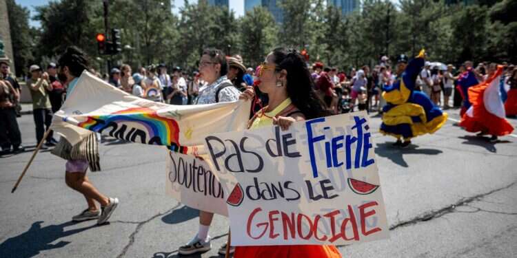 Urine balloons thrown at Jews at Montreal Pride Parade