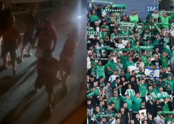 Israeli soccer fans ambushed by polish fans in Hungary