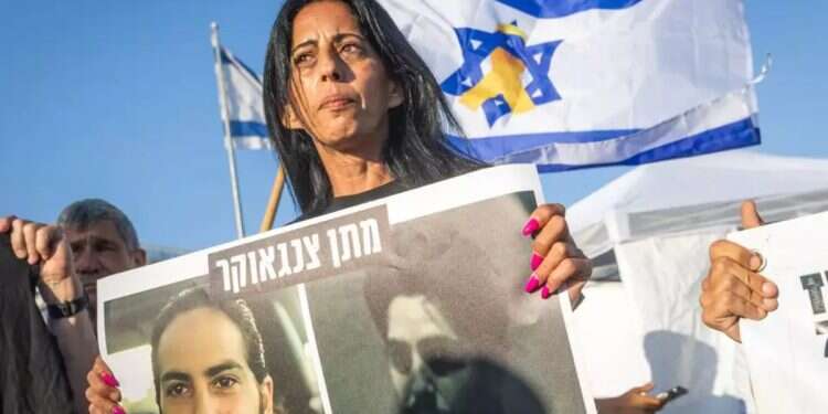 Einav Zangauker. Photo: Oren Ben Hakoon Shabbat news summary