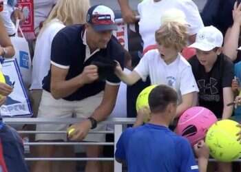 US Open fan who snatched souvenir from young boy identified