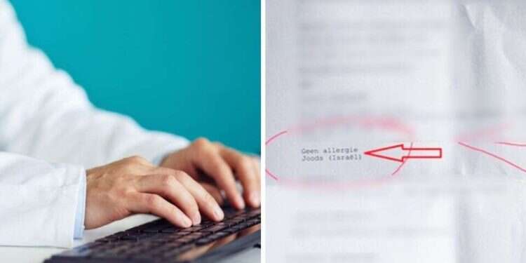 The organization announced that this morning, a complaint will be filed with law enforcement authorities and the medical establishment in the country and strongly attacked the 'marking of Jews' carried out by the doctor Belgian doctor lists 'Jewish' as 9-year-old's medical allergy