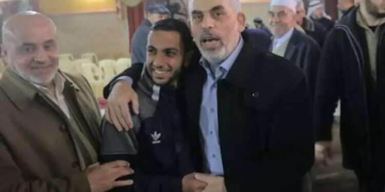 Anas al-Sharif documented embracing Yahya Sinwar IDF proves eliminated journalist was a Hamas terrorist