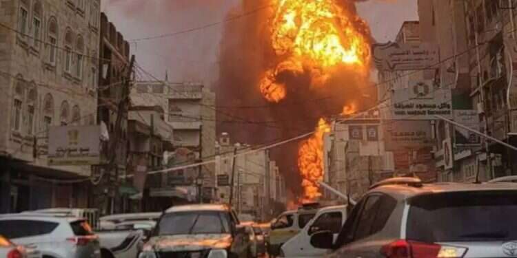 IDF targets Sanaa after first Houthi cluster missile launch