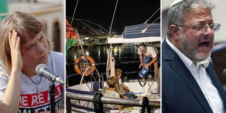 This represents the largest flotilla to ever sail toward Israel and may pose challenges to Israel not merely diplomatically but militarily as well Greta Thunberg to be imprisoned? Ben Gvir's plan for Gaza flotilla