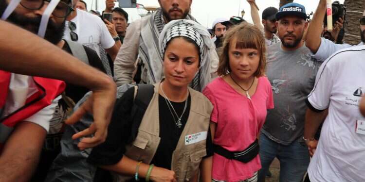 These are Greta's friends on new Gaza flotilla