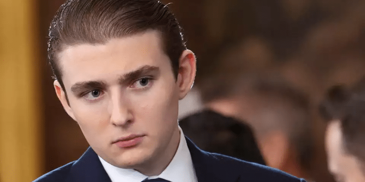 Barron Trump shuts down Trump Tower floor for romantic date