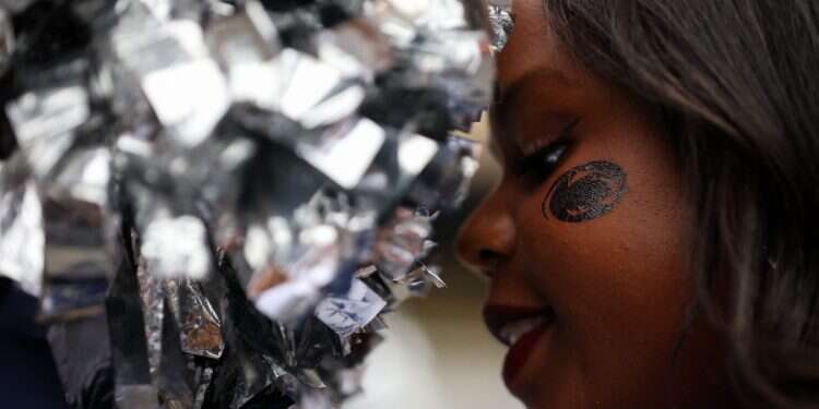 A member of the Penn State Nittany Lionettes prepares to perform before the game against the Oregon Ducks at Beaver Stadium on September 27, 2025 in State College, Pennsylvania Ducks stun Nittany Lions 30-24 in double-overtime thriller after scoreless first half