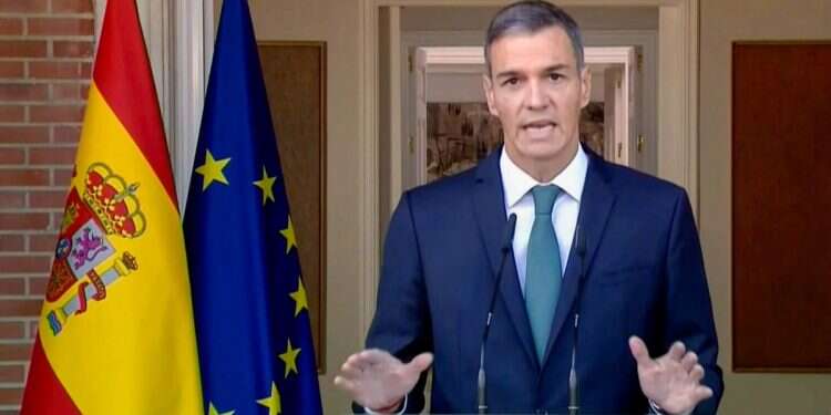 Spain issues arms embargo, bans anyone who 'directly participates in genocide'