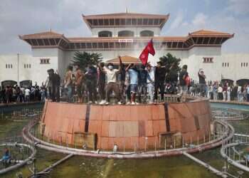 Nepali PM's home set ablaze as rioters force resignation