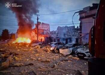 Massive Russian barrage; Ukraine vows revenge