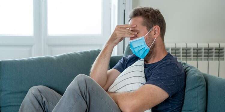 Brain fog has been associated with a new strain of coronavirus COVID is back – with brain fog