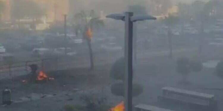 Houthi drone hits crowded shopping mall in Eilat