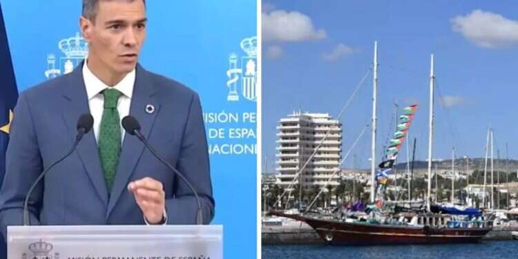 Spain joins Italy and sends warship to escort Gaza flotilla
