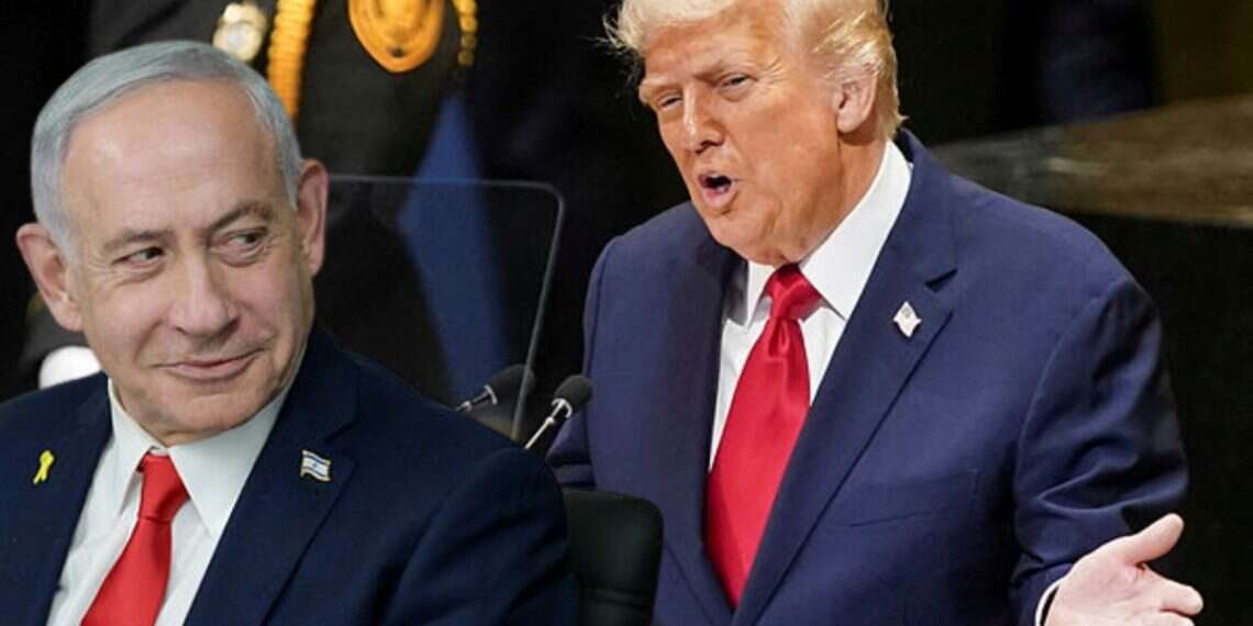 President Donald Trump and Prime Minister Benjamin Netanyahu Trump saved Israel from itself by taking hot-button issue off the table