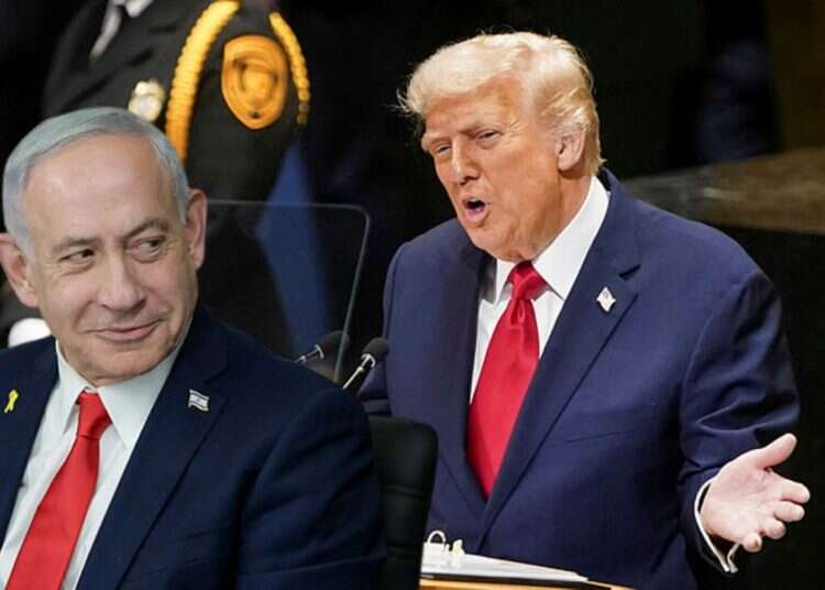 President Donald Trump and Prime Minister Benjamin Netanyahu Trump saved Israel from itself by taking hot-button issue off the table