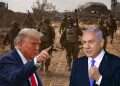 Trump and Netanyahu against the backdrop of the Gaza Strip. Photo: IDF Spokesperson’s Unit, Koko, Reuters Trump's message to Netanyahu revealed