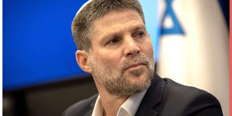 Bezalel Smotrich. Photo: Oren Ben Hakoon Who's crazy?