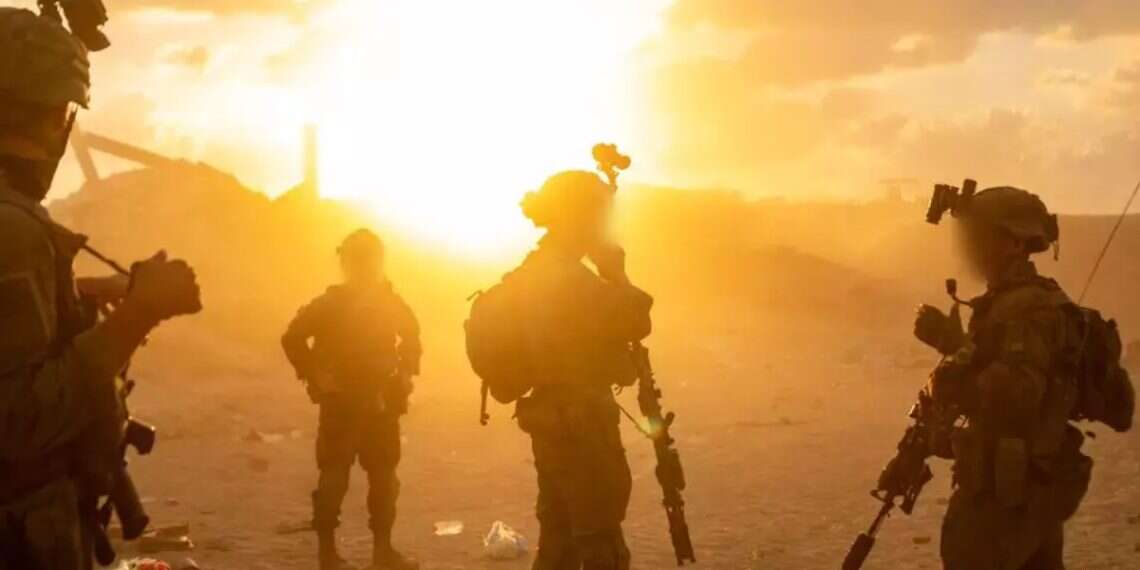 The Kfir Brigade in Gaza. Photo: IDF Spokesperson’s Unit. Israeli official: 'We'll preserve freedom of action in Gaza after withdrawal'