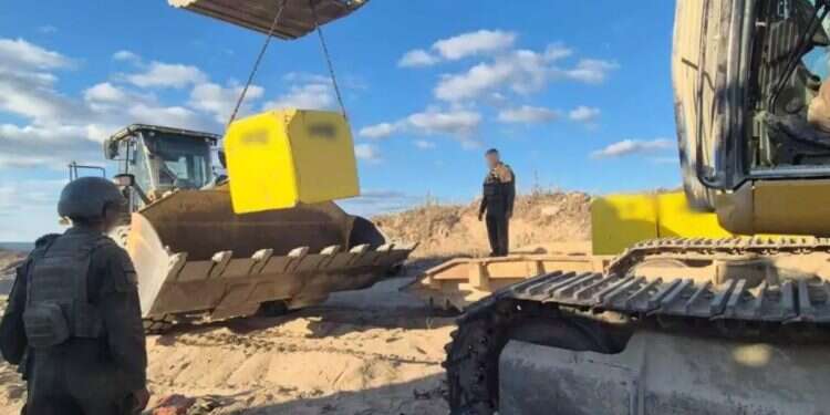 IDF officially marks yellow line in Gaza