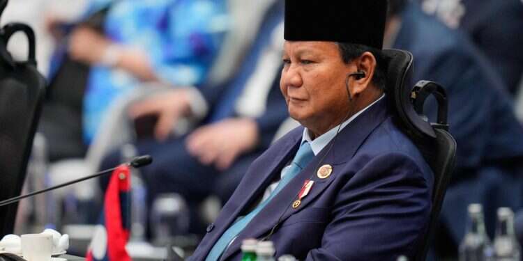 Indonesia's President Prabowo Subianto attends the 28th ASEAN Plus Three (APT) Summit during the 47th Association of Southeast Asian Nations (ASEAN) Summit in Kuala Lumpur on October 27, 2025 What is Indonesia after in Gaza?