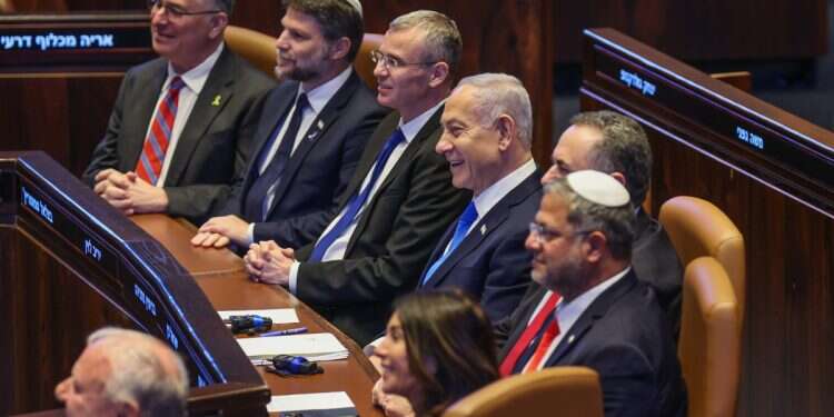 Prime Minister Benjamin Netanyahu attending President Donald Trump's speech before the Knesset After Gaza, what's next for Netanyahu?