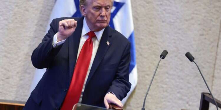 Trump's Iran remarks in Knesset raise alarm in Israel