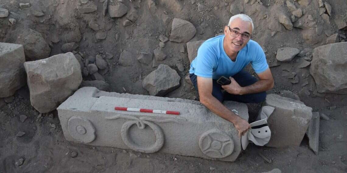 'The synagogue's location wasn't known until now,' says Dr. Mechael Osband from the Zinman Institute of Archaeology at the University of Haifa and senior lecturer in the Department of Land of Israel Studies at Kinneret College Ancient underground synagogue discovered in Golan