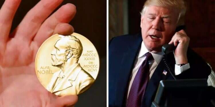 Will the deal improve Trump's Nobel Prize odds?