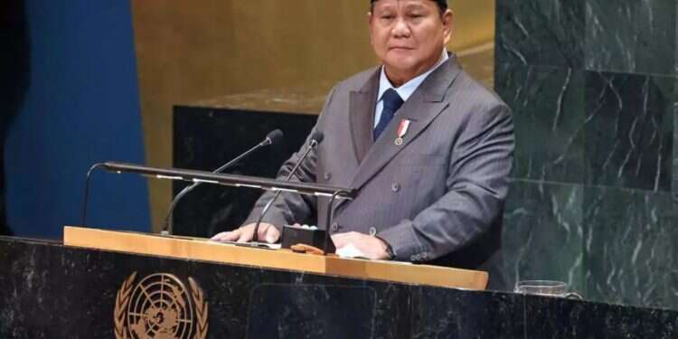 Indonesian President Prabowo Subianto. Photo: AFP Indonesian President may make historic visit to Israel