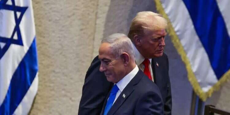 Trump and Netanyahu at the Knesset. Photo: Oren Ben Hakoon US-Israel rift deepens as senior US official cancels visit