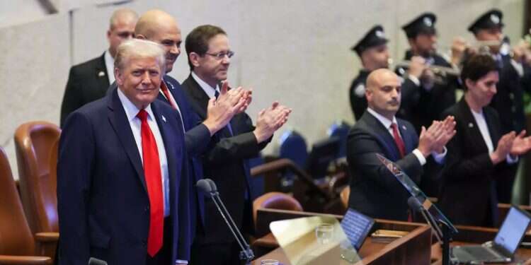 Trump in Knesset: Israel achieved everything through strength – now is the time for peace and prosperity