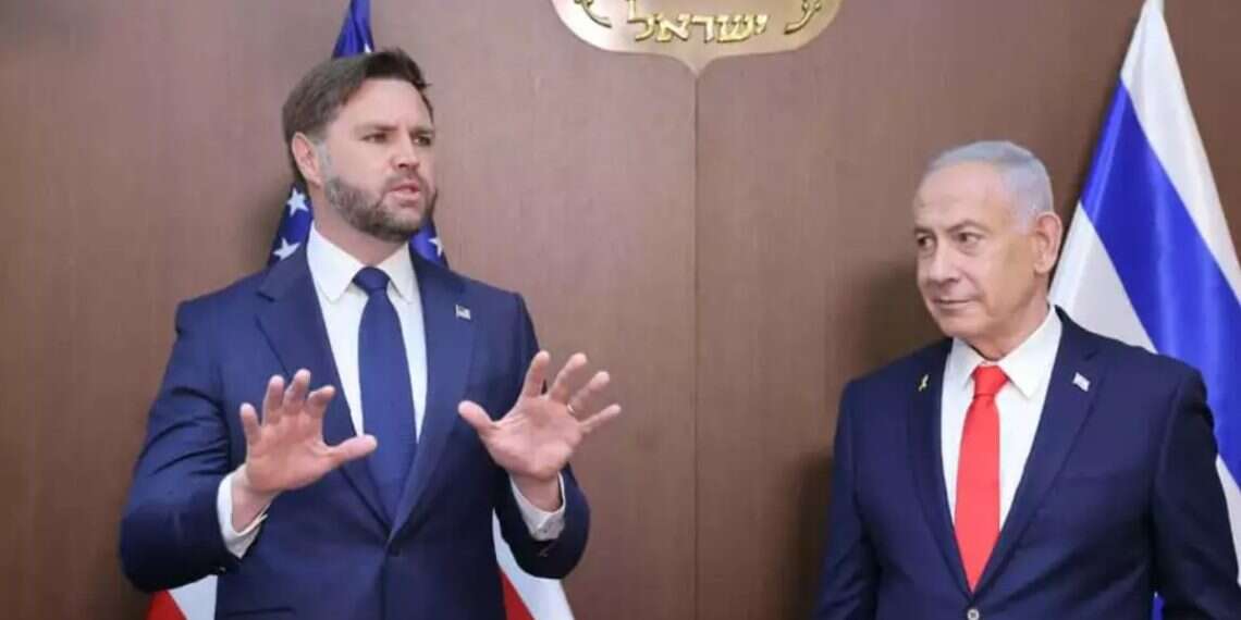 Vance and Netanyahu. Photo: Marc Israel Sellem Vance meets Netanyahu with three hot-button issues on the agenda
