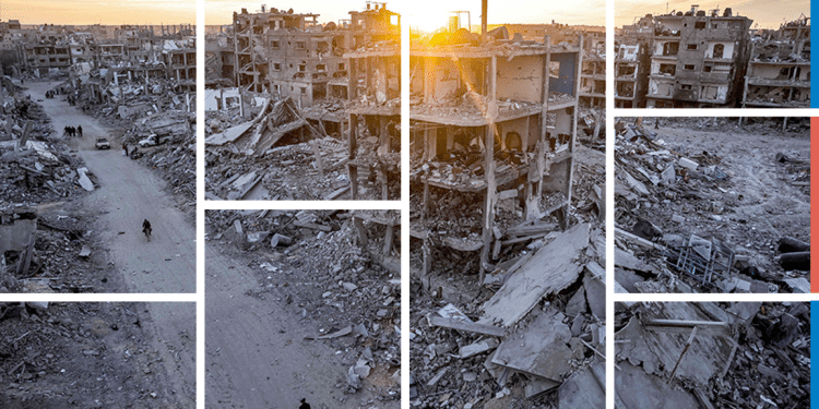 Ruins of Gaza. Photo: AFP Yes, we won