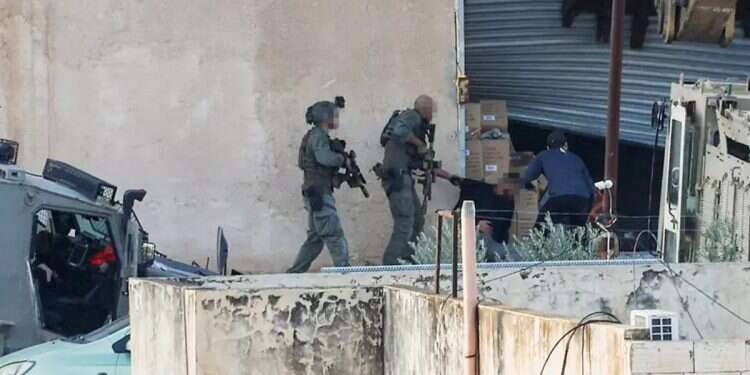 IDF troops shoot suspects after surrender procedure in Jenin IDF troops shoot suspects after surrender procedure in Jenin