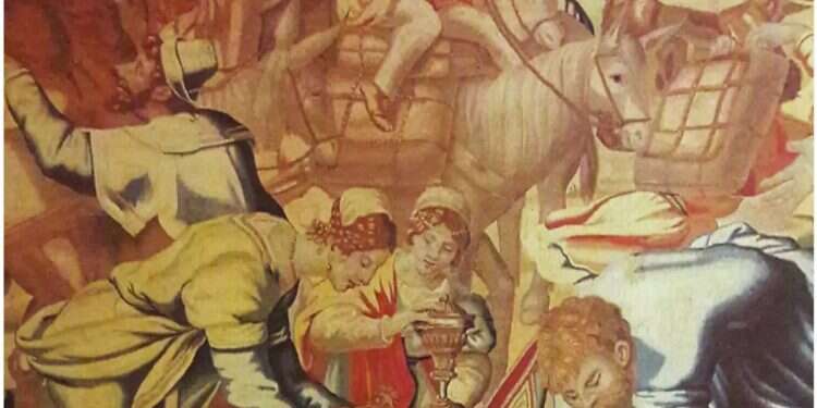 Jacob, Leah and Rachel Fleeing the House of Laban, by the Flemish artist Jacob van Zeunen, Belgium, 1650 Kingdoms that never called us by name