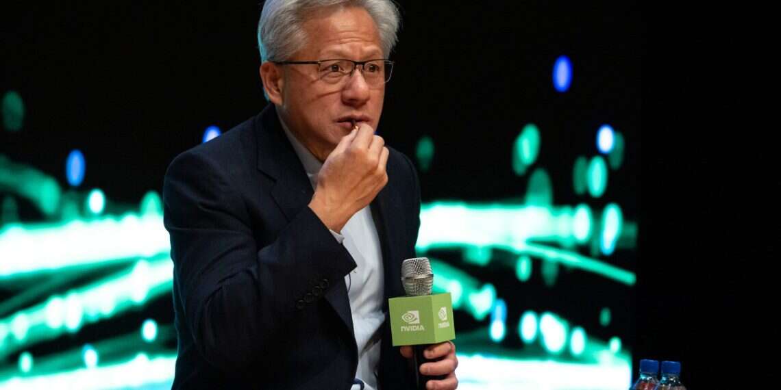 Jensen Huang, NVIDIA founder and CEO, at a press conference during the APEC CEO summit on October 31, 2025 in Gyeongju, South Korea When does Nvidia report earnings? What could happen?