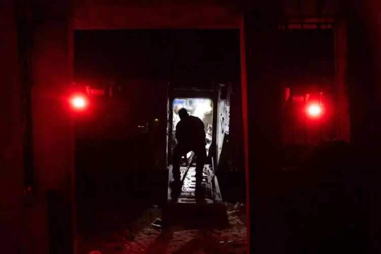 A tunnel beneath Rafah. Photo: IDF Spokesperson’s Unit