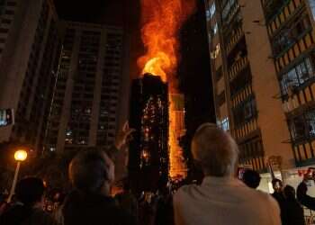 3 arrested after Hong Kong fire kills dozens