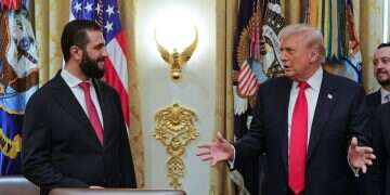 President Donald Trump (R), speaks with Syria's President Ahmad al-Sharaa, at the White House in Washington, Nov. 10, 2025 Trump gifts Syrian president fragrance, asks 'how many wives' he has