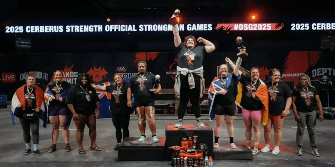'World's strongest woman' disqualified after organizers learn she was born male